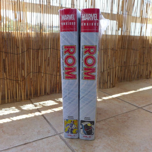 Marvel Rom Omnibus Volumes 1 and 2 like new