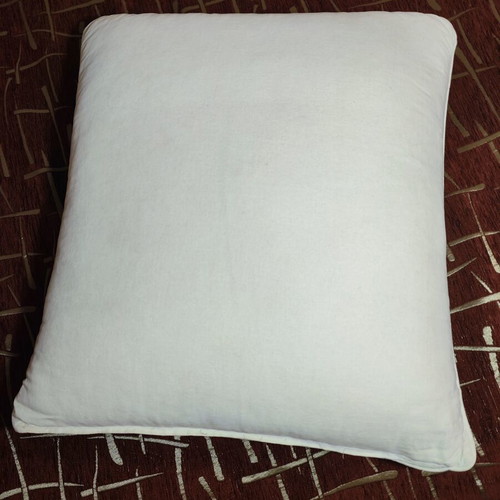 IKEA Large Decorative Pillow 65x65 cm used, white off-white fabric