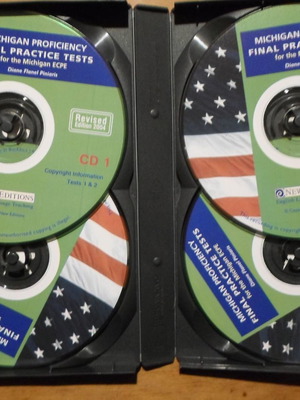 Michigan Proficiency 4CD used, pack
