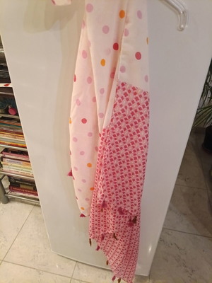 United Colors of Benetton beach pareo, pink multicolor