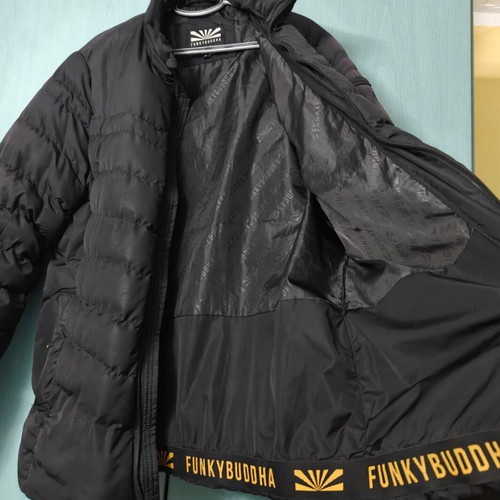 Funky Buddha jacket black size L like new