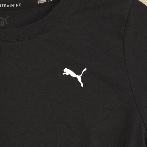 Puma Training women's t-shirt with knot black, like new, size M