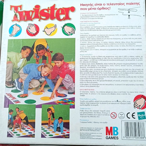 Twister game like new by MB games for ages 6 and up