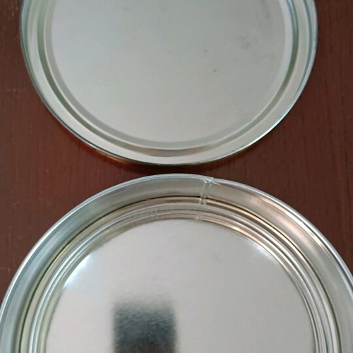 Fin Carre empty cookie tin used, vintage design