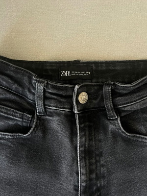 Zara skinny τζιν μαύρο, ψηλομέσο, σαν καινούργιο, μέγεθος XS
