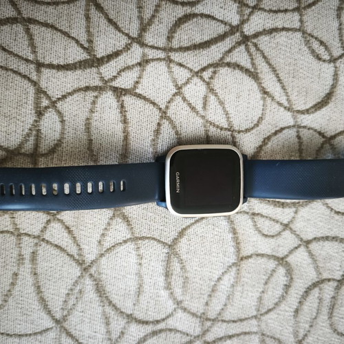 Smart Watch Garmin Venu Sq Navy Blue Like New with Charger and Manual