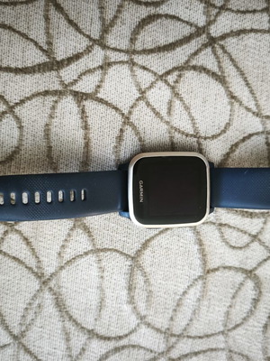 Smart Watch Garmin Venu Sq Navy Blue Like New with Charger and Manual