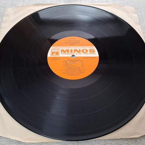 Donna Summer A Love Trilogy LP used, electronic