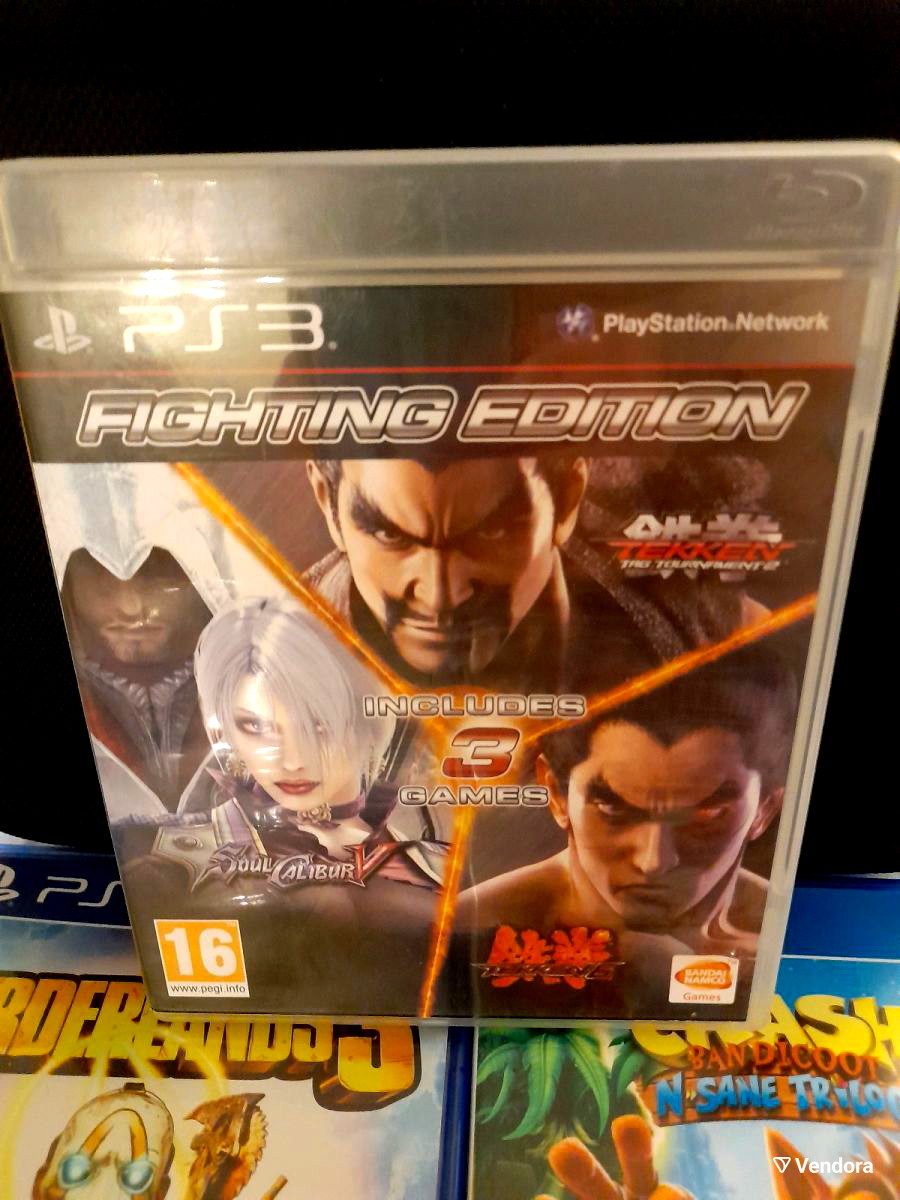 Fighting Edition: Tekken Tag 2, Tekken 6 & Soulcalibur V - PS3