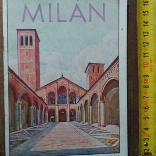 Italian travel brochures used, set of 5, 1950s-60s