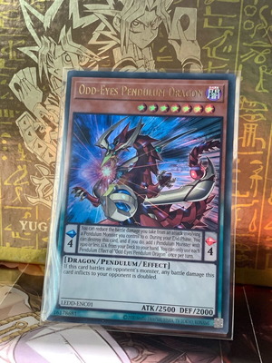 Yugioh Odd-Eyes Pendulum Dragon new