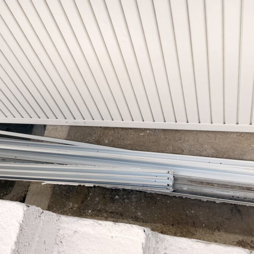 Europa 100 balcony door like new with double glazing, shutters, and accessories