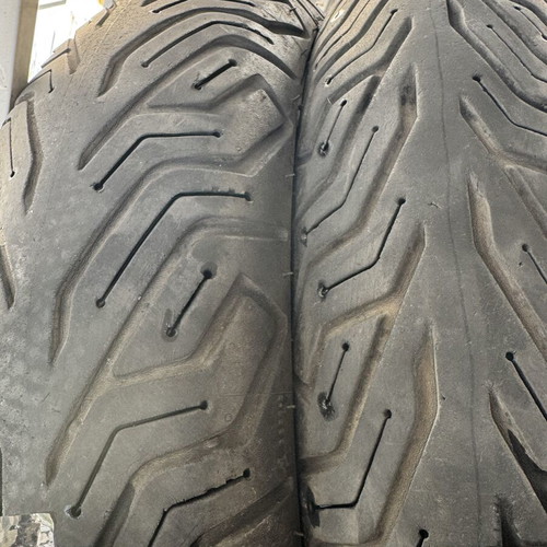 Michelin City Grip 2 Motorcycle Tires used, 41/21, 6000 km