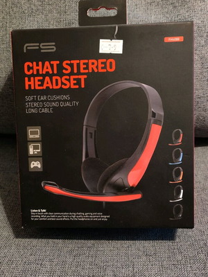 Chat Stereo Headset FS FH4088 new with microphone