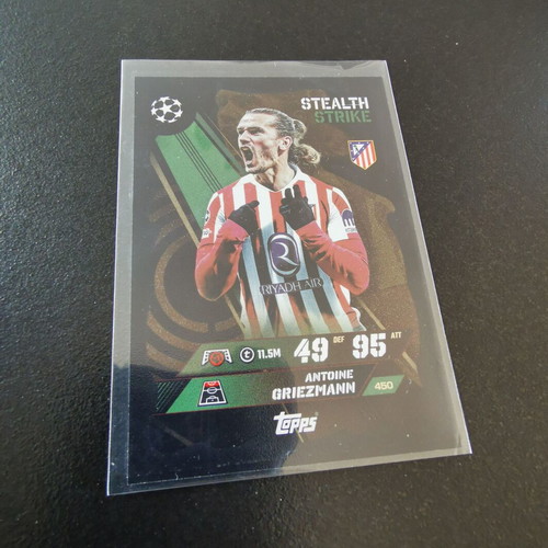 Topps Match Attax 2025/26 collectible lot with Stealth Strike and Black Edge Edition