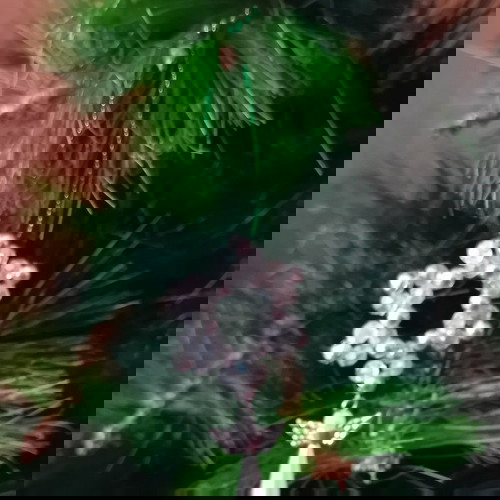 Коледна украса комплект от 5 звезди с ангел нов