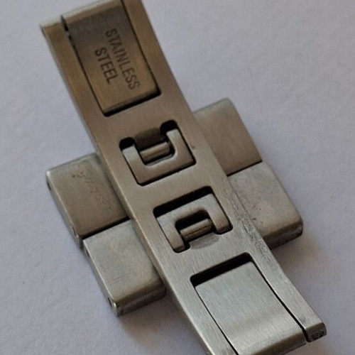 Zenith stainless steel watch clasp like new, men's