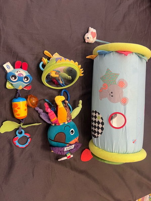 Κύλινδρος Sophie και εκπαιδευτικά βρεφικά παιχνίδια σαν καινούργια