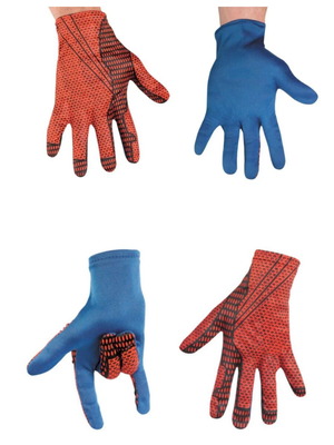 The Amazing Spider-Man Kids Gloves Marvel Comics like new
