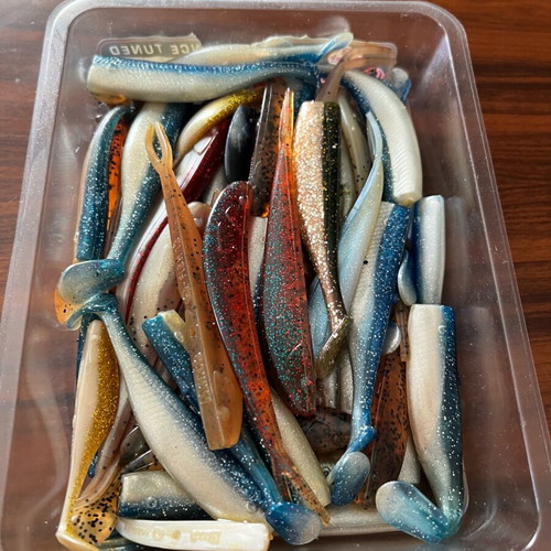 5 Random Quantum Spinning Fishing Silicones New