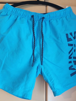 Set of two boys' swimsuits size 14, like new, blue