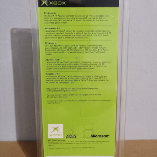Xbox Official RF Adapter, new sealed