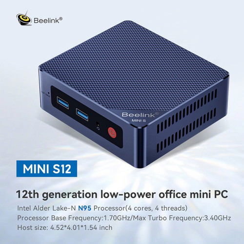 Beelink Mini PC 16 GB RAM 512 SSD Model 2025 new