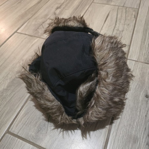 Ushanka winter hat black, new, size M