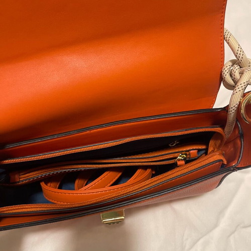 Jacques Esterel shoulder bag new orange