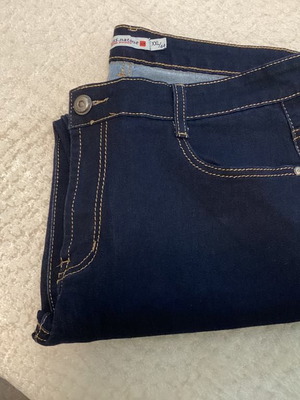 Miss Natalie XXL denim pants like new, blue