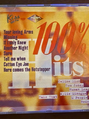 100% Hits (1995) Kiss 90.9 FM CD like new