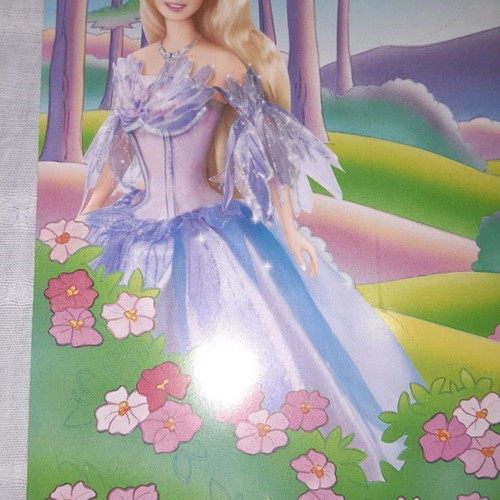 Barbie collectible insert Swan Lake with construction instructions new