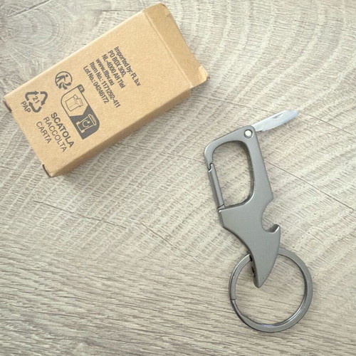 Metal Keychain Pocket Knife opener new