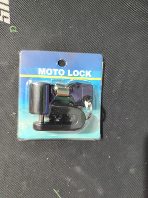 Moto Lock disc brake lock with two keys new