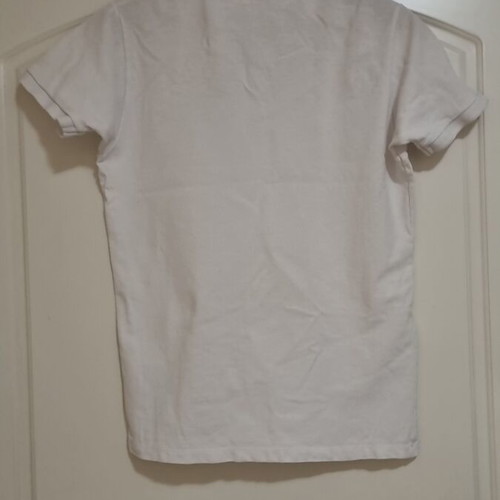 Primark men's white short-sleeve t-shirt like new, size XS