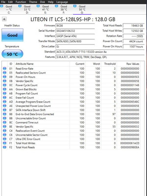 Lite-On LCS-128LS-HP SSD solid state drive