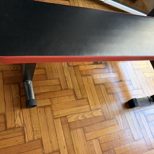 Viking workout bench like new, foldable, adjustable height
