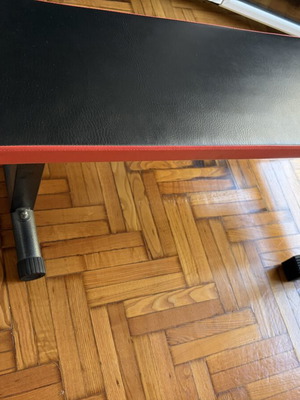 Viking workout bench like new, foldable, adjustable height