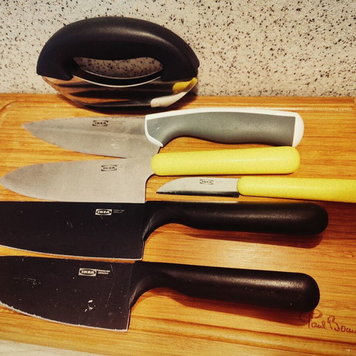 IKEA kitchen knives set