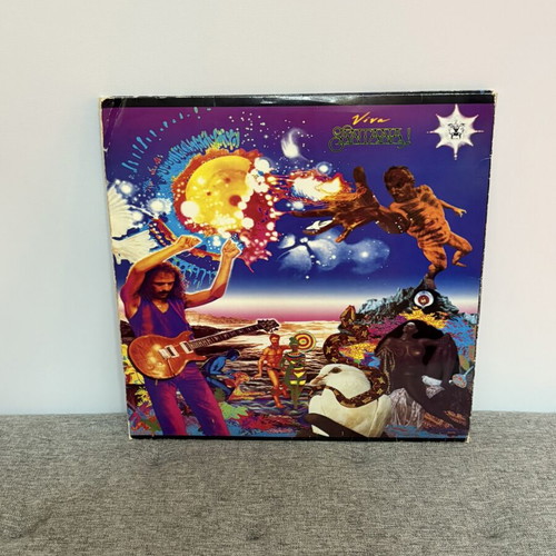 Sanatana Viva Santana rock album used, 3 discs with booklet