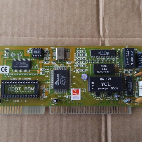 UMC UM9003AF Acer Netxus VER:1.0 16-bit ISA Network Adapter Card like new