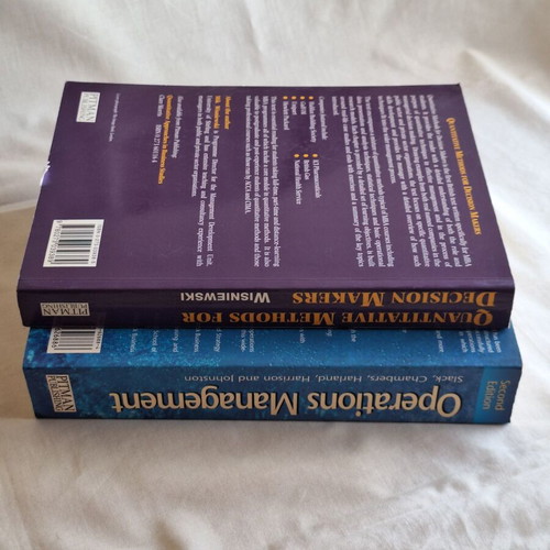 Operations Management & Quantitative Methods business books set