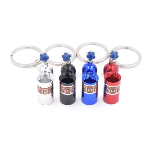 Keychain with hidden storage like new
