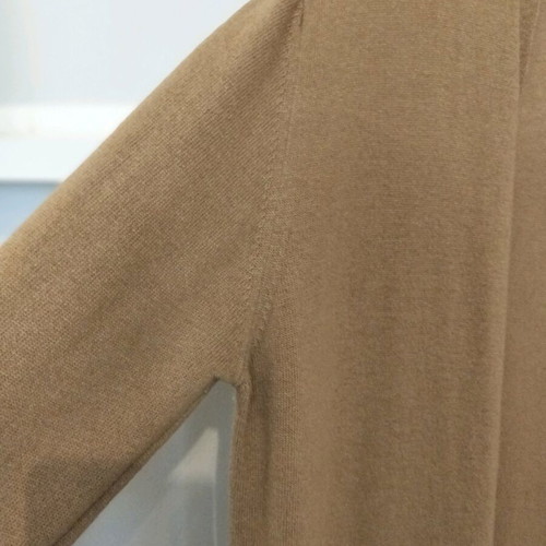Massimo Dutty γυναικεία πλεκτή μακριά ζακέτα σαν καινούργια, μπεζ-καμηλό