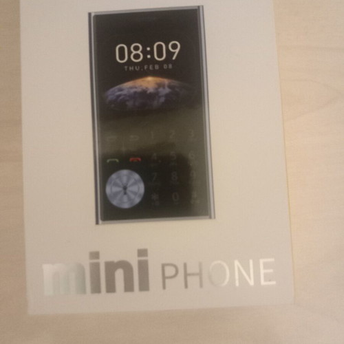 Mini Phone with Touch Buttons 32GB new, black