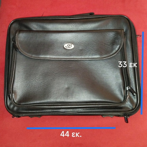 JB laptop bag used, black, fits up to 15.6"