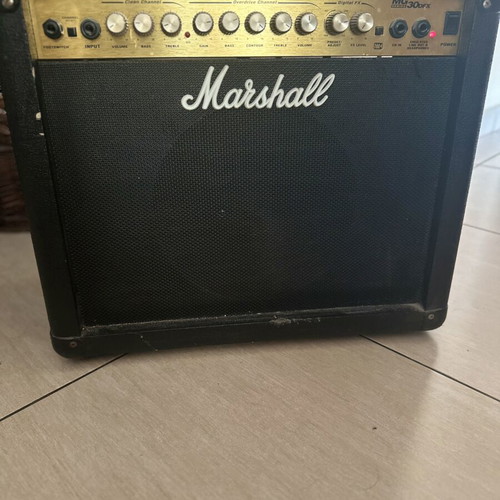 Marshall MG30DFX 30W guitar amplifier used, digital effects