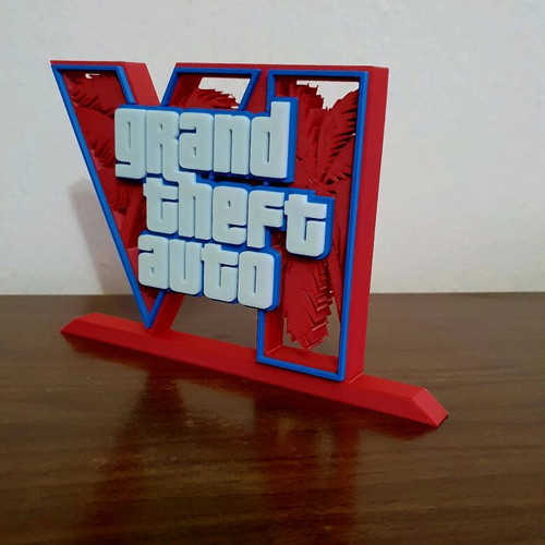 Grand Theft Auto 6 logo like new