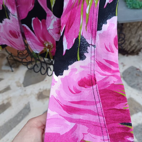 Rinascimento floral jacket size S like new, cotton 97%