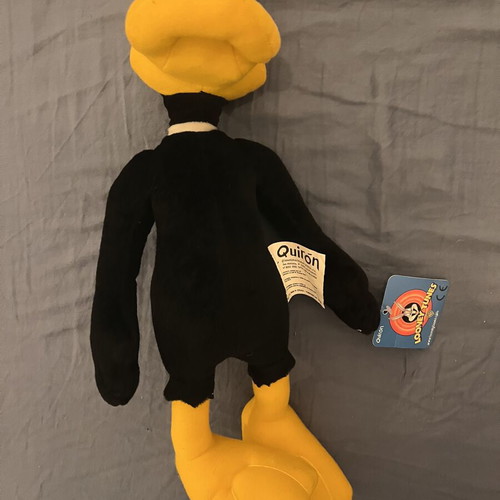 Daffy Duck plush collectible, Looney Tunes Warner Bros